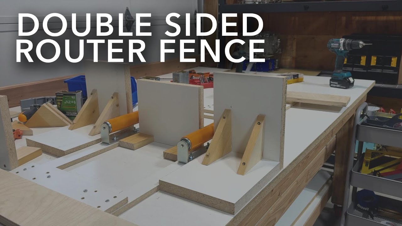 How to Build a DIY Double Fence Setup for a Table Router