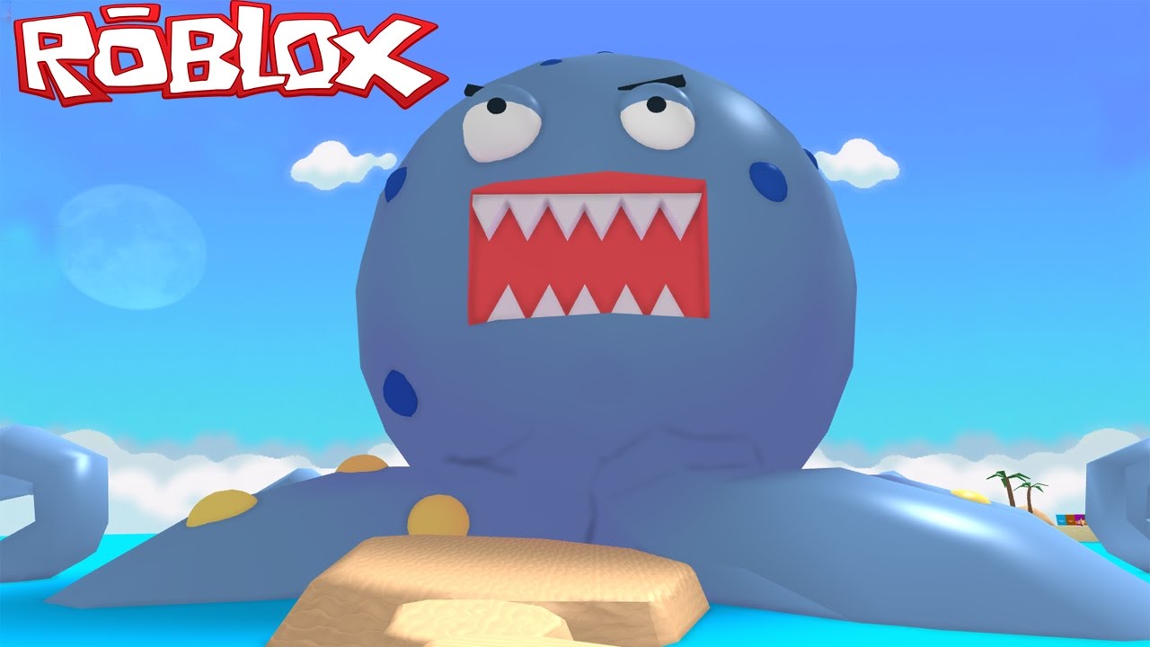 СБЕГАЕМ С ОПАСНОГО ПЛЯЖА - ROBLOX
