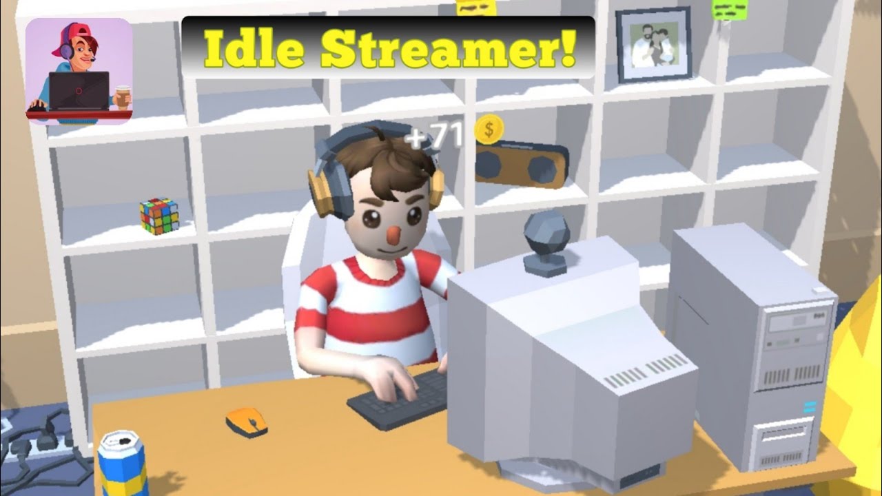 Idle streamer много денег