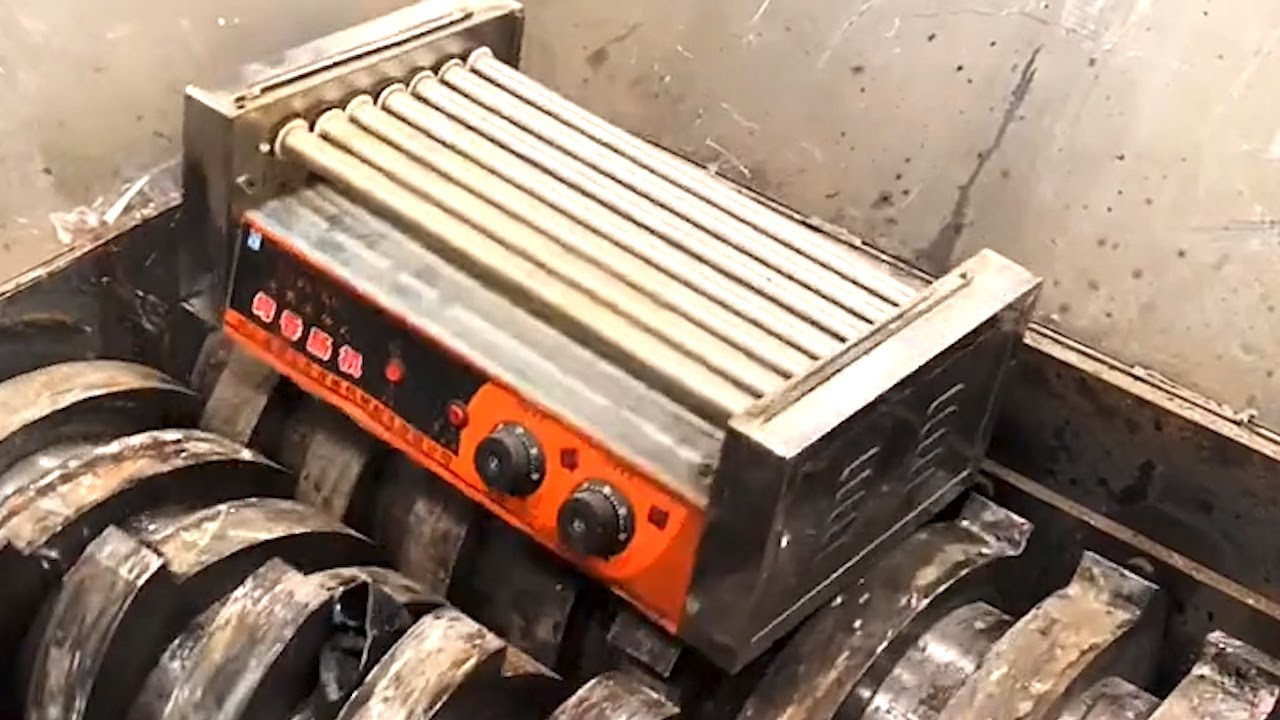 Most Strongest Biggest Shredders & Crushers Destroy Everything Included