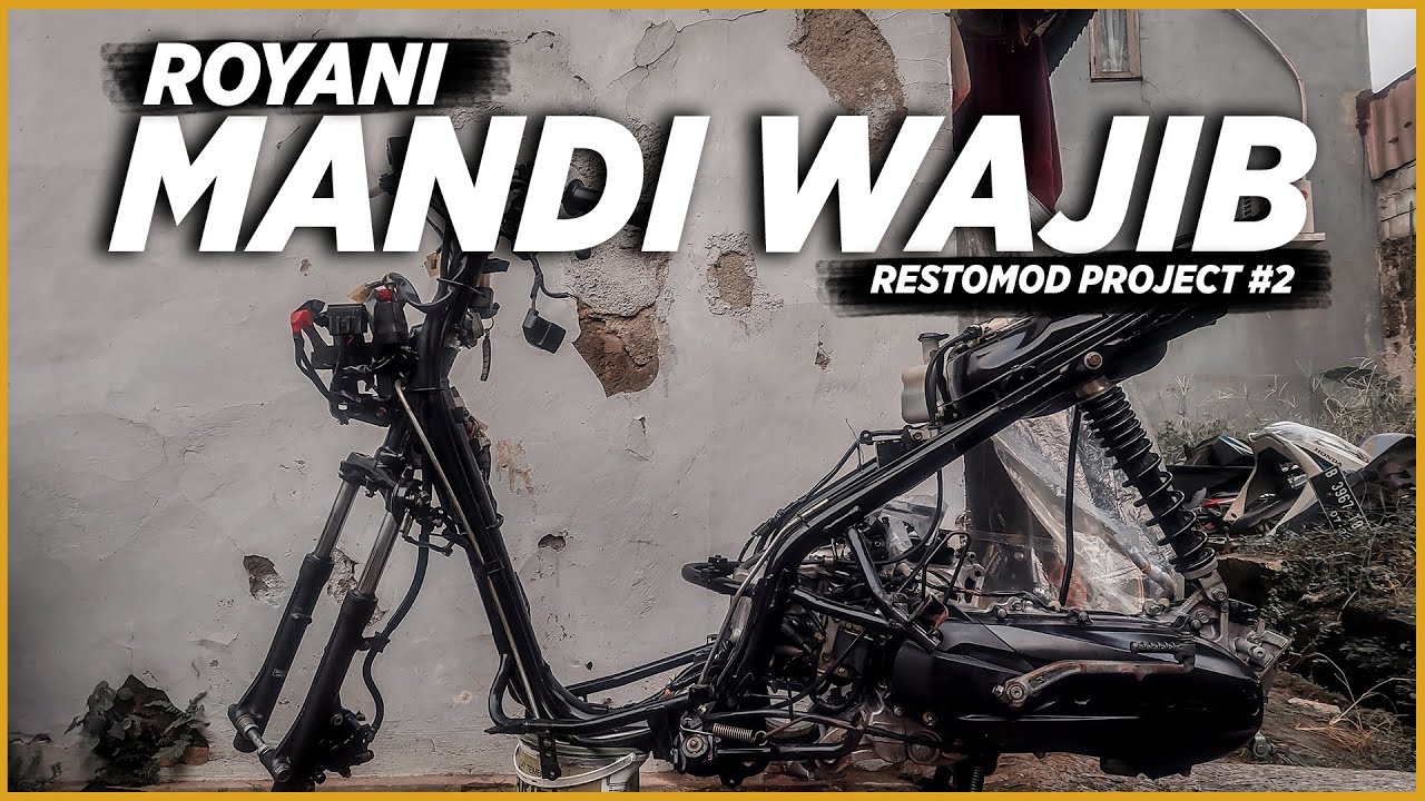 ROYANI MANDI WAJIB | Project Restorasi Vario 125 OLD #2 | MSRG