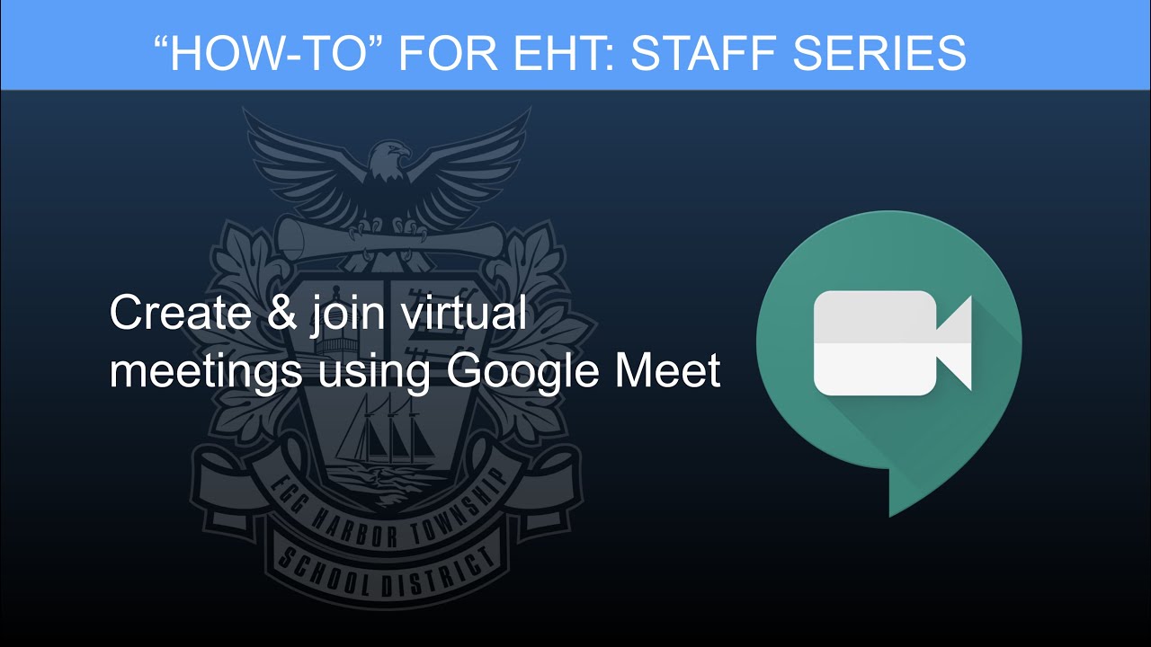 1. Create & join virtual meetings using Google Meet - YouTube