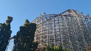 Cedar Point Steel Vengeance Coaster track flex, Oct. 2025