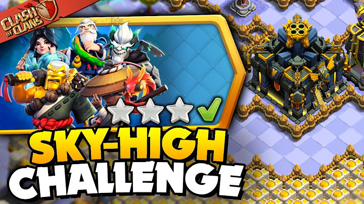 Easily 3 Star Sky-High Showdown Challenge (Clash of Clans)