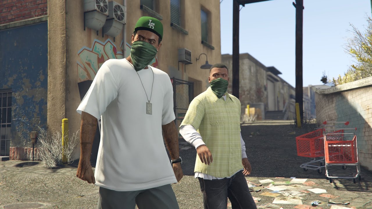 Franklin And Michael Talking About GYATT RIZZ AND SKIBIDI - YouTube