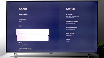 SHARP QLED 2025 – How to Find Model and Serial Number