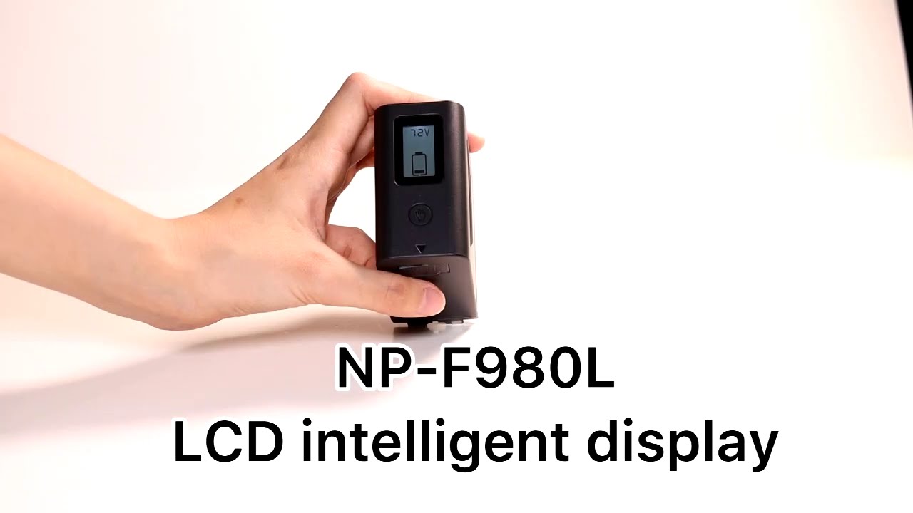 Powerful upgrade rechargeable NP-F970 NP-F960 battery 10050mAh long time using NP F980 battery