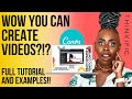 How To Use Video In Canva 2021!