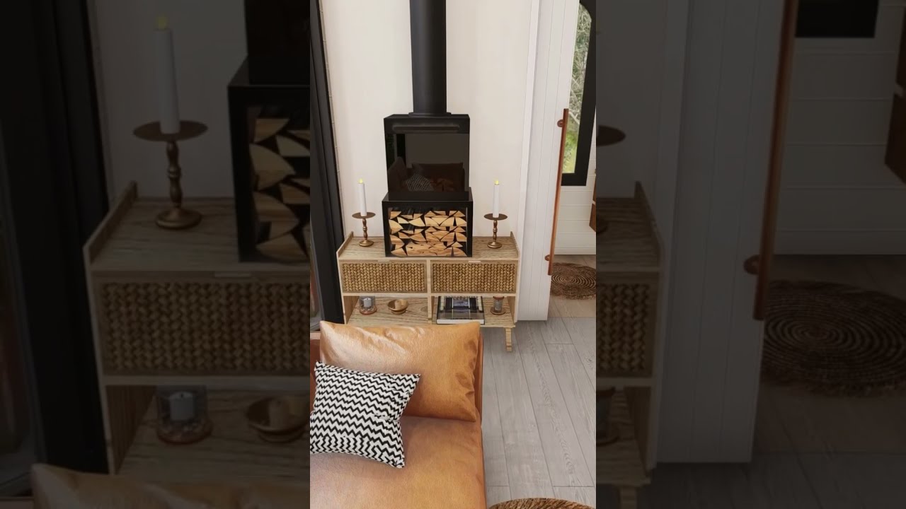 300 Sq Ft Tiny House Tour Tinyhousetour Tinyhouse Cabinhouse