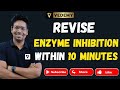 Revise enzyme inhibition within 10 minutes  by virendra singh  csir  gate  dbt  icmr  cuet 