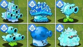 Every Random ICE Plants Power-Up! in Plants vs Zombies 2 Final Bosses