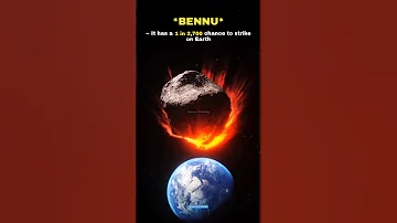 If Asteroid Bennu Hits the Earth 😱😶‍🌫️ #shorts #asteroid #earth #scienceofinfinity