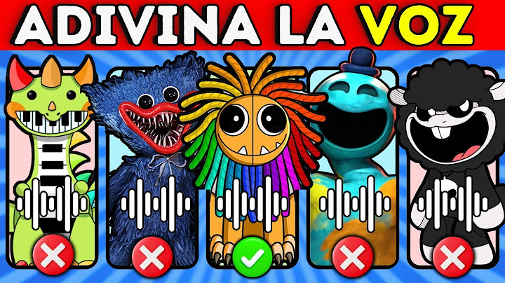 Adivina El Personaje De POPPY PLAYTIME 4😱❤️Doey💙Pianosaurio🦖Yarnabi🐆Huggy Wuggy💙Adivina La Voz🎶