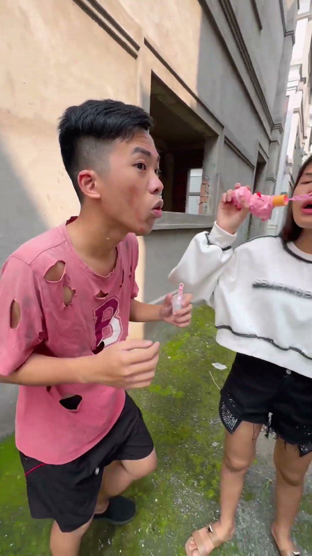 SH - Poor child is happy with an old toy #shorts
