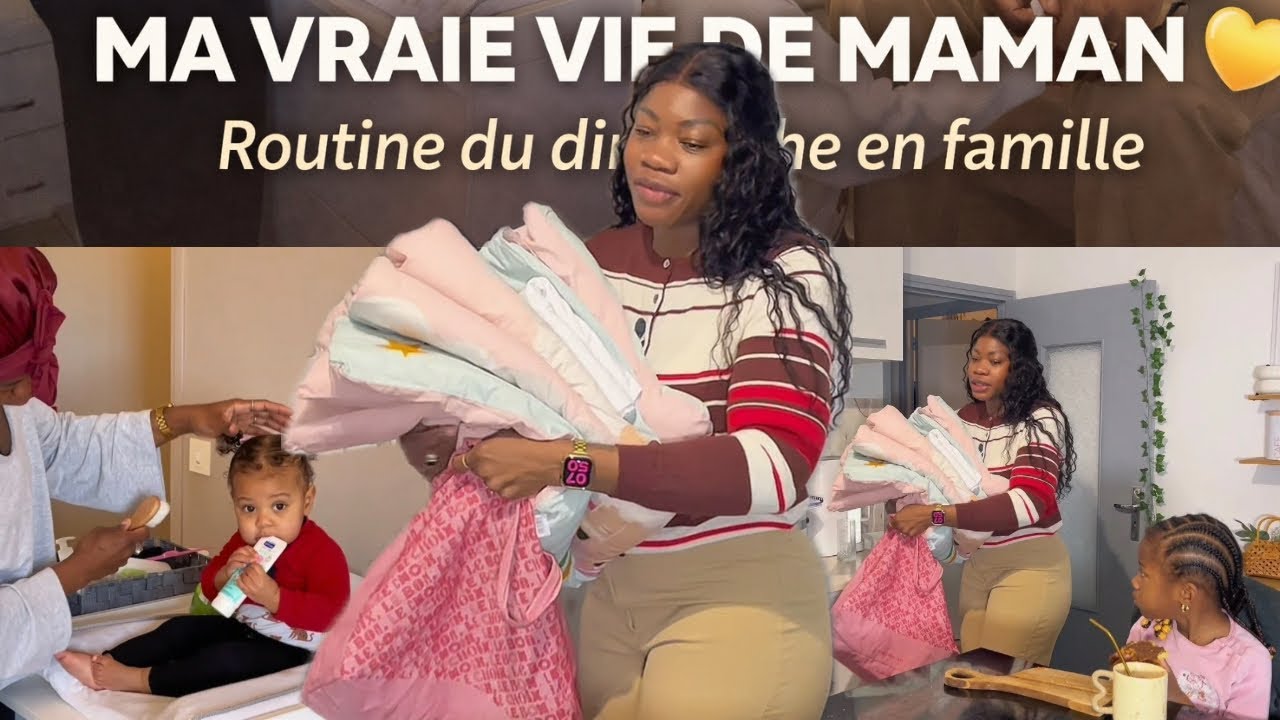 Routine du dimanche en campagne avec 3 enfants | Reset, soins & organisation en douceur 🌿