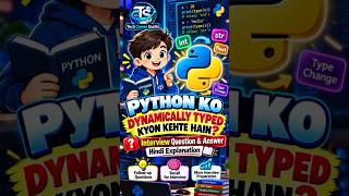 Python ko dynamically typed kyon kahte hai 💯 #shorts #ai #python #code