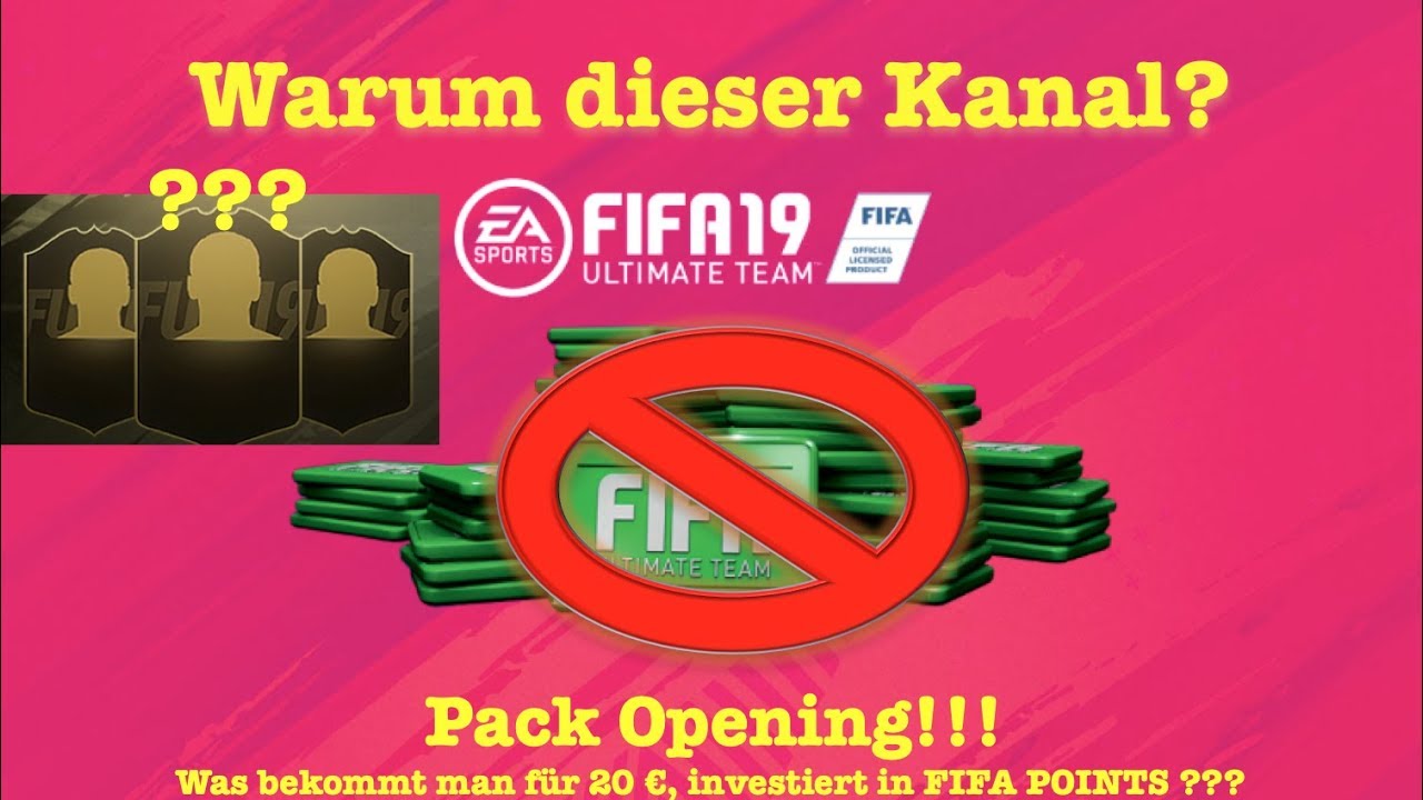 Wie Viele Fifa Points Bekommt Man Für 20 Euro NO COINS WITH FIFA POINTS! Was bekommt man für 20€ in den Packs??? PACK
