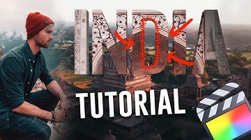 Benn TK 3D Masking Title Tutorial || Benn TK Magic of India || Final Cut Pro X Tutorial