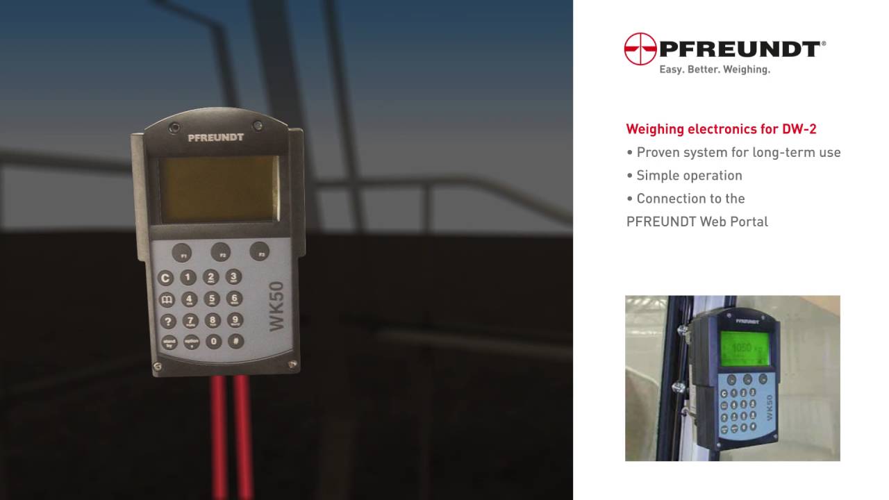 Pfreundt Onboard Haul Truck Scale Systems — Walz Scale YouTube