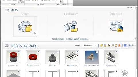 Inicio del trabajo con estructuras metálicas | Inventor 2015 Estructuras