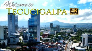 Tegucigalpa, Capital Of Honduras By Drone