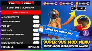 Super Sus Mod Menu 1.42.8.211 Terbaru | Super Sus .Speed , Drone View Maps, Unlock All || VanshoMod