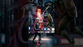 Tmnt + Shredder = pizza time