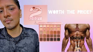 Orgy 2 Eyeshadow Palette REVIEW #eyeshadow #eyeshadowpalette #jeffreestarcosmetics #jeffreestar 