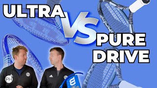 Wilson Ultra 100 vs Babolat Pure Drive — Battle of the Power Rackets! |  Racket Review | PH Tennis