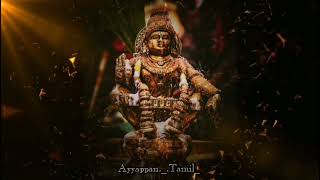 Ayyappan Tamil Status  Thannana Thinam  Pistha Ayyappan Song