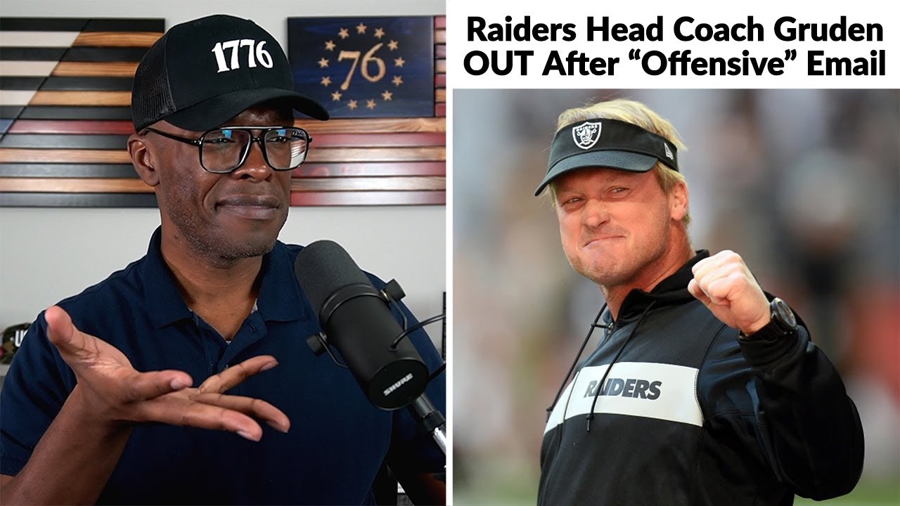 Raiders Head Coach Jon Gruden RESIGNS After "Offensive" Emails Leak