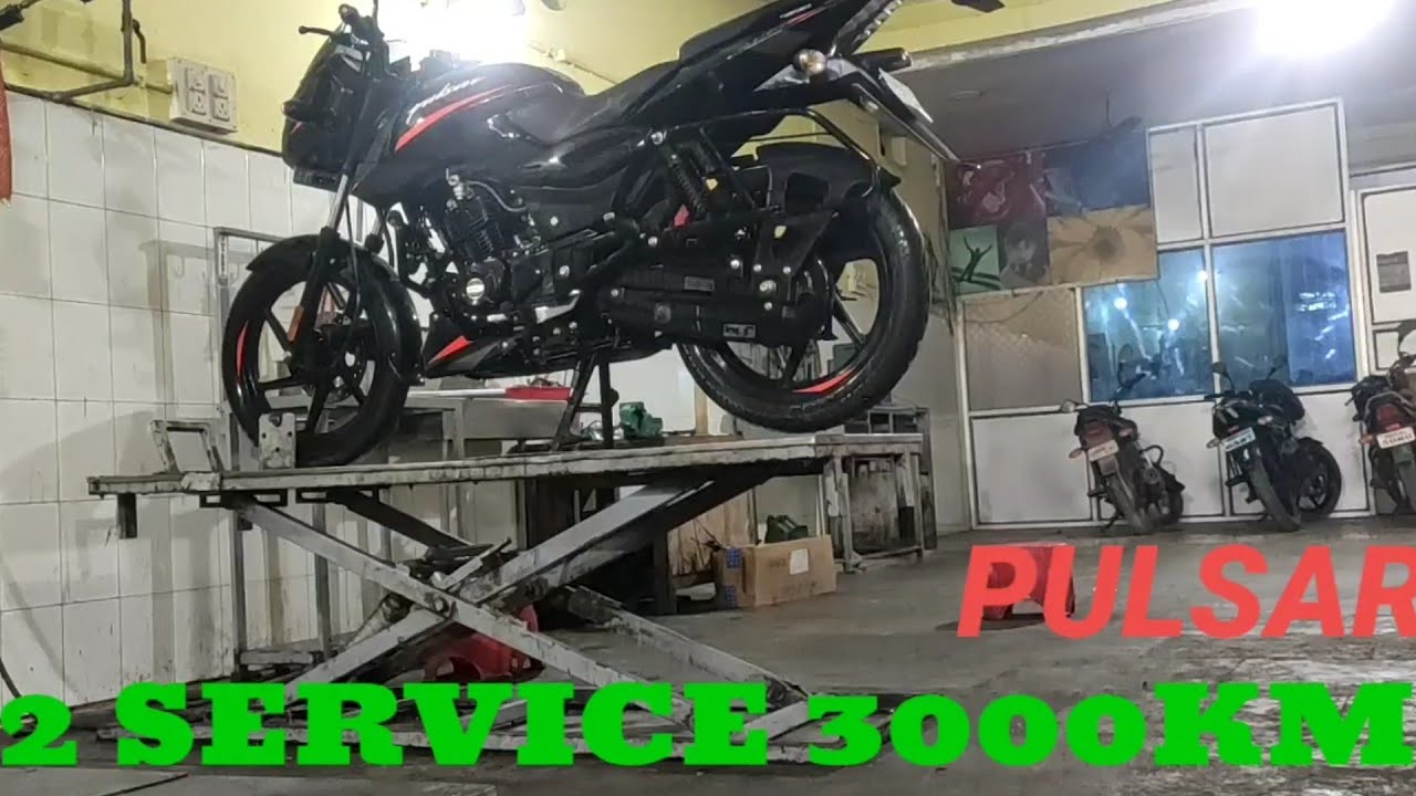 Pulsar 125cc 2Service  3000km