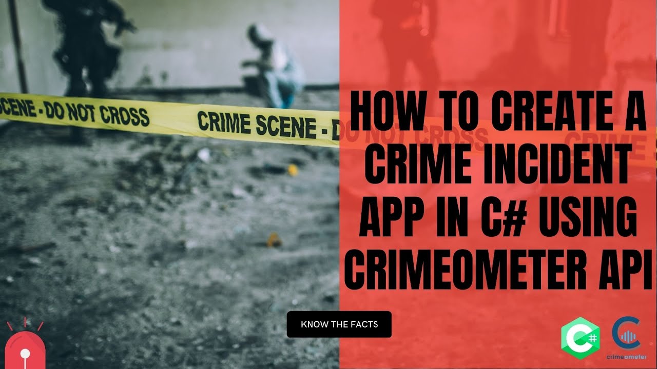 Building an Online Crime Incident Reporting App Using C# and .NET - YouTube