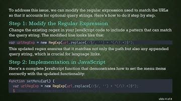 Fixing the Active Menu Item Issue for Multi-Language Websites