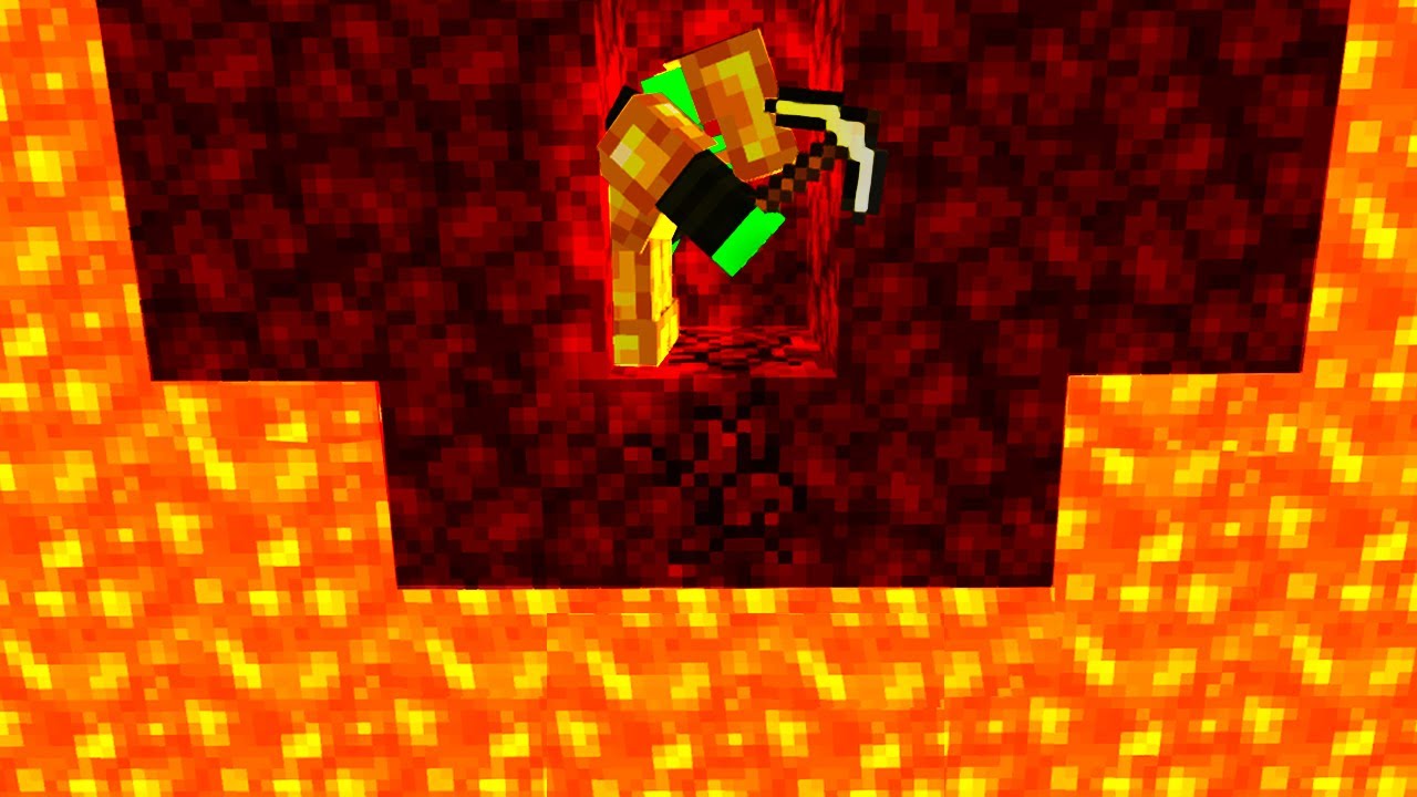 MINECRAFT BUT I START IN THE NETHER - YouTube
