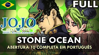 Video thumbnail of "JOJO'S BIZARRE ADVENTURE - Abertura 10 Completa em Português (Stone Ocean) || MigMusic"