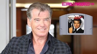 Pierce Brosnan Reminisces About Playing James Bond GoldenEye 007 On Nintendo 64 In Beverly Hills