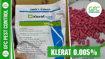 Thuốt diệt chuột Klerat 0.005% | GFC