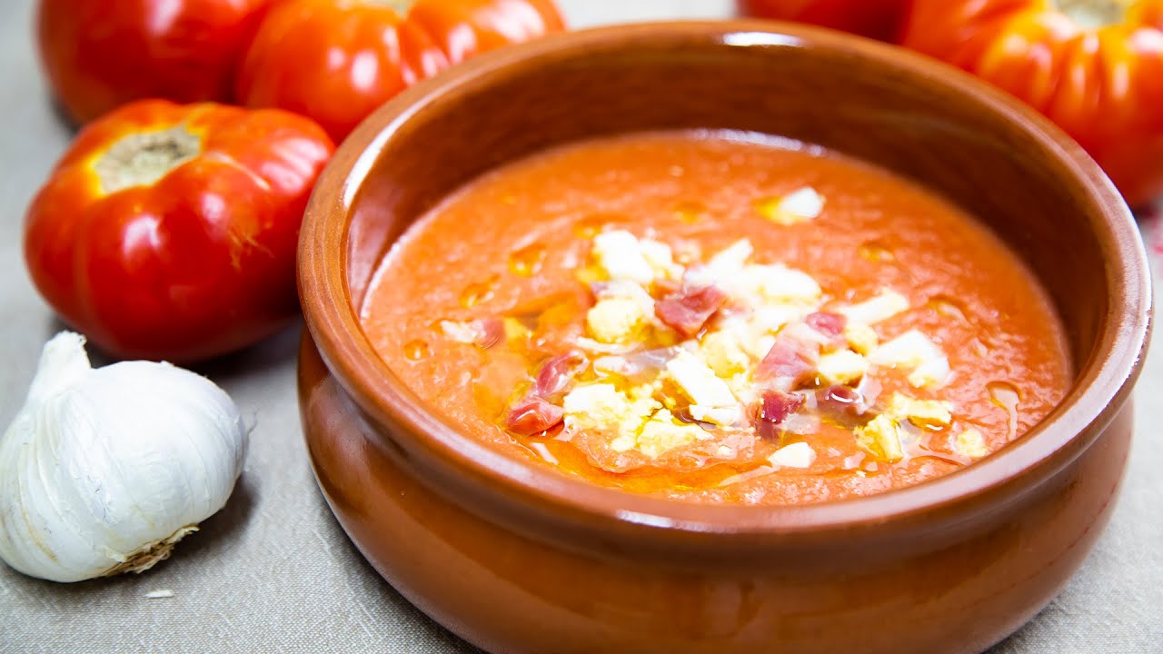 El MEJOR SALMOREJO CORDOBÉS. RECETA AUTENTICA