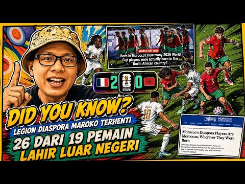 jendelatoto x asatoto - Mengapa diaspora Maroko sukses di Piala Dunia, sedangkan Timnas Indonesia gagal lolos??