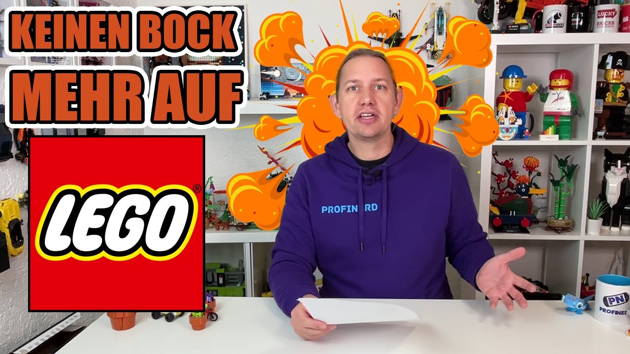 Keinen Bock mehr auf LEGO! Übersättigt, gelangweilt - zu viel!