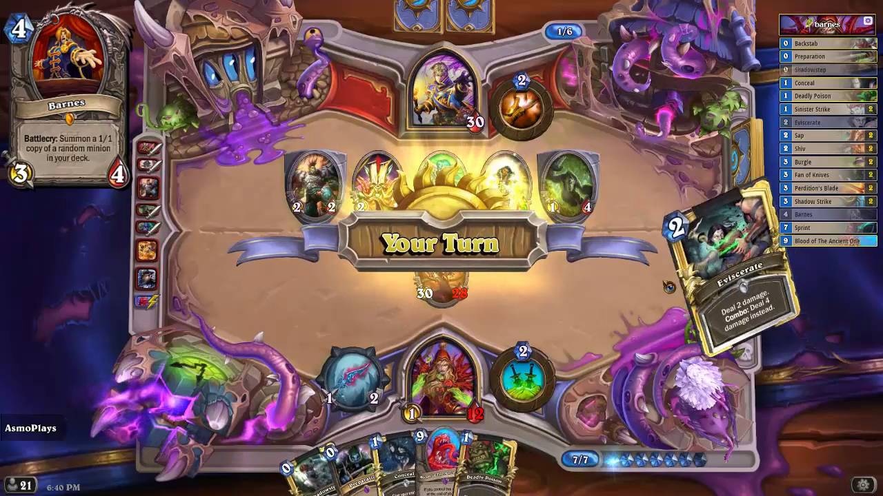 [ENG] TOP5 Best One Night In Karazhan Cards