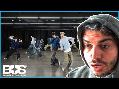 BUS 'So Blue' DANCE PRACTICE (Dance Studio Version) REACTION