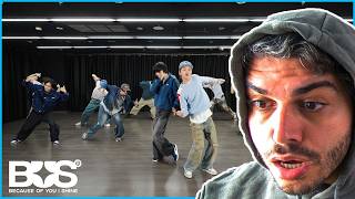BUS 'So Blue' DANCE PRACTICE (Dance Studio Version) REACTION
