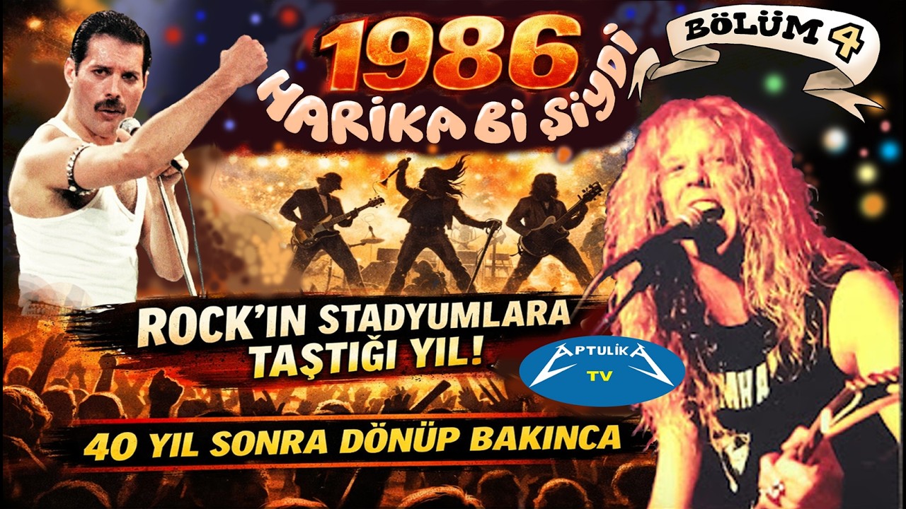 1986 Harika Bi Şeymiş Bölüm 4 -  Rock'ın Stadyumlara Taştığı Yıl
