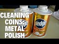 Cleaning Coins using Metal Polish