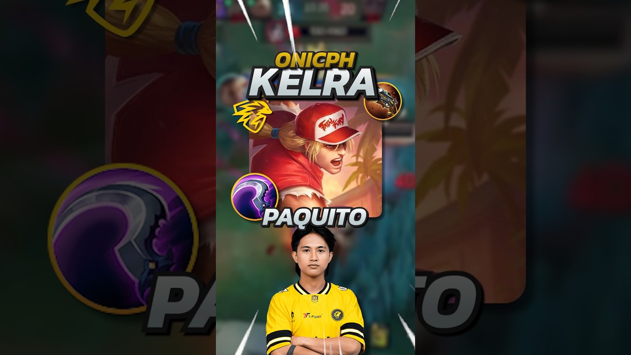 Onic Kelra Gold Lane Paquito! 