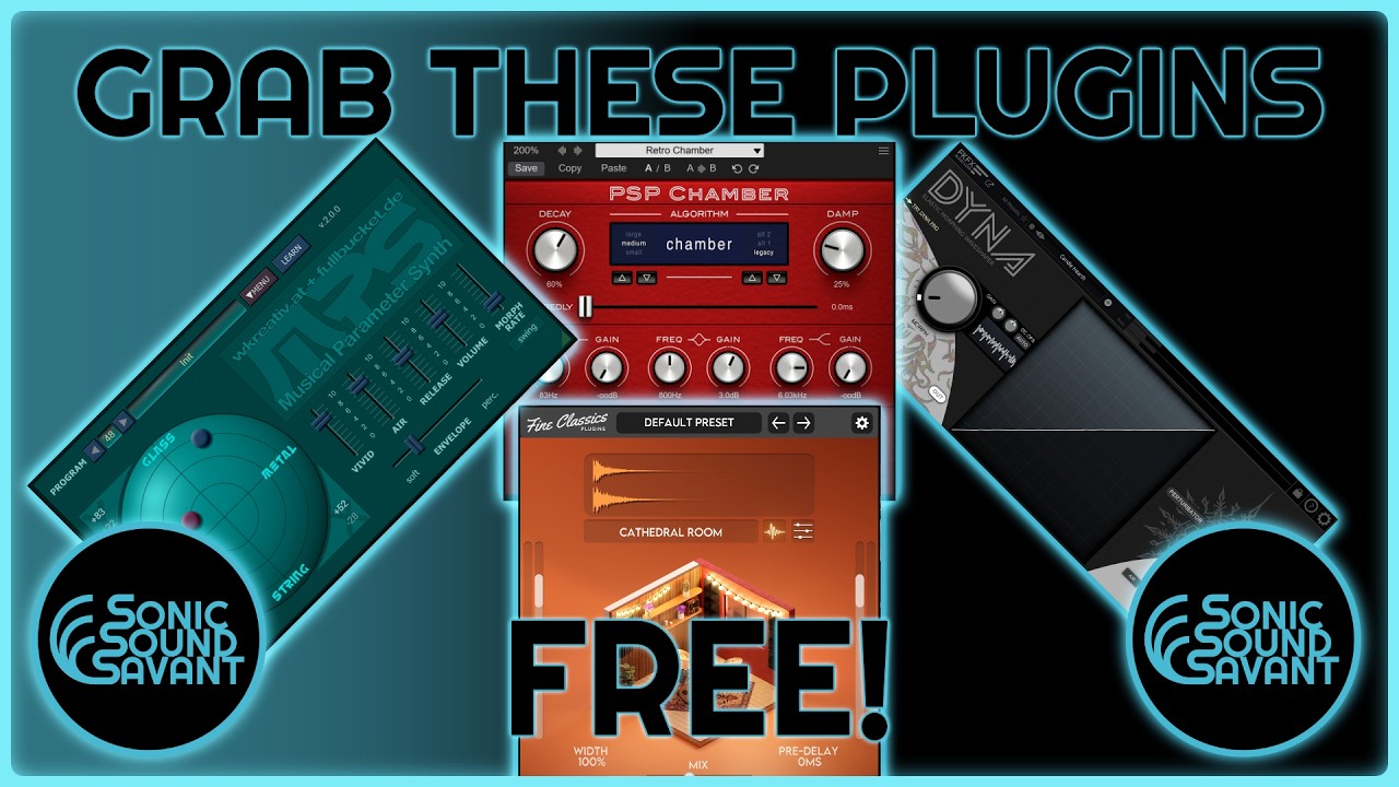 Four best new free plugins for music production. 1 LIMITED TIME! - YouTube