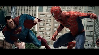 SUPERMAN VS SPIDERMAN Animated Short (DC & Marvel Comics Animation) SUPERMAN VS SPIDERMAN Animated Short (DC & Marvel Comics Animation)