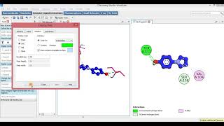 How to design the 3D and 2D protein-ligand interactions in discovery studio visualizer screenshot 4